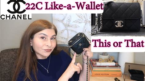 chanel 22c like a wallet|Chanel 22C Watch before Buying Like A Wallet and Comparison .